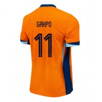 Fotballdrakt Herre Nederland Cody Gakpo #11 Hjemmedrakt EM 2024 Kortermet